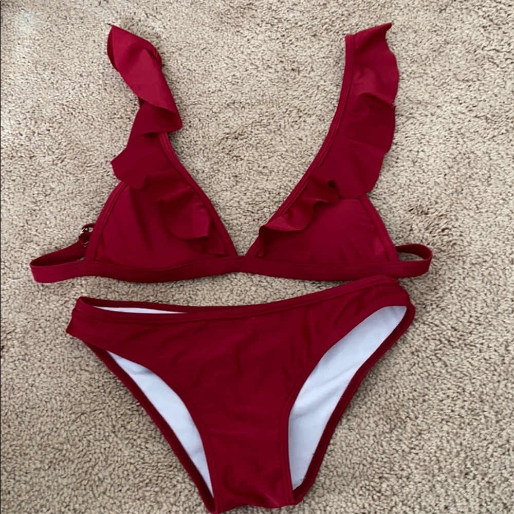 Red bikini sz small